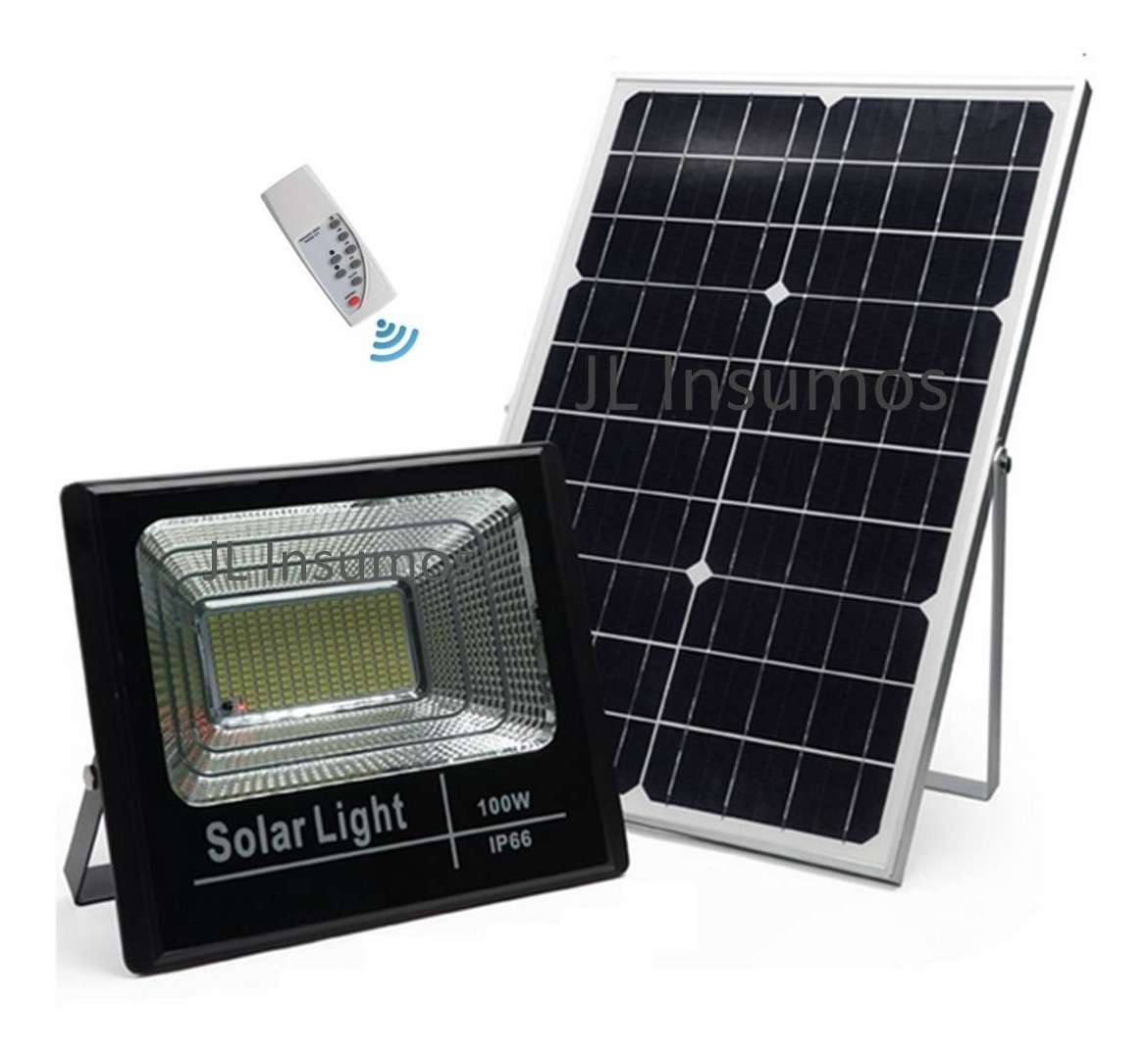 luces-led-reflector-solar-100W